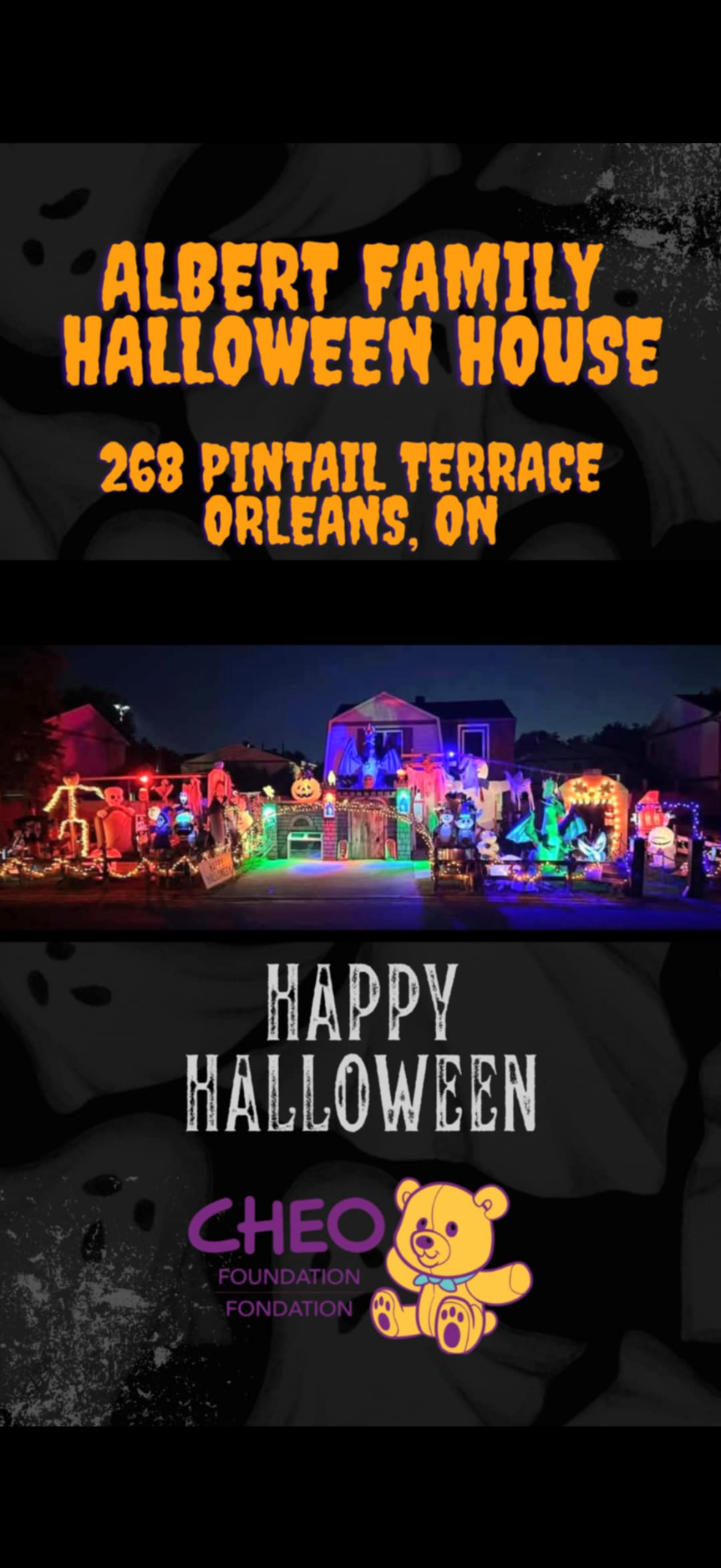 The Albert CHEO haunted house